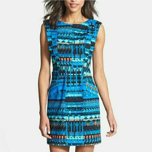 Tracy Reese Dresses & Skirts - Plenty by Tracy Reese Blue Vanessa Sheath Dress